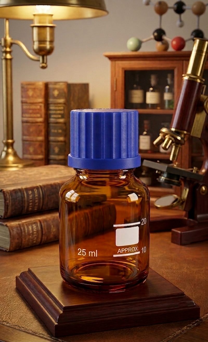 Lab Bottle Amber