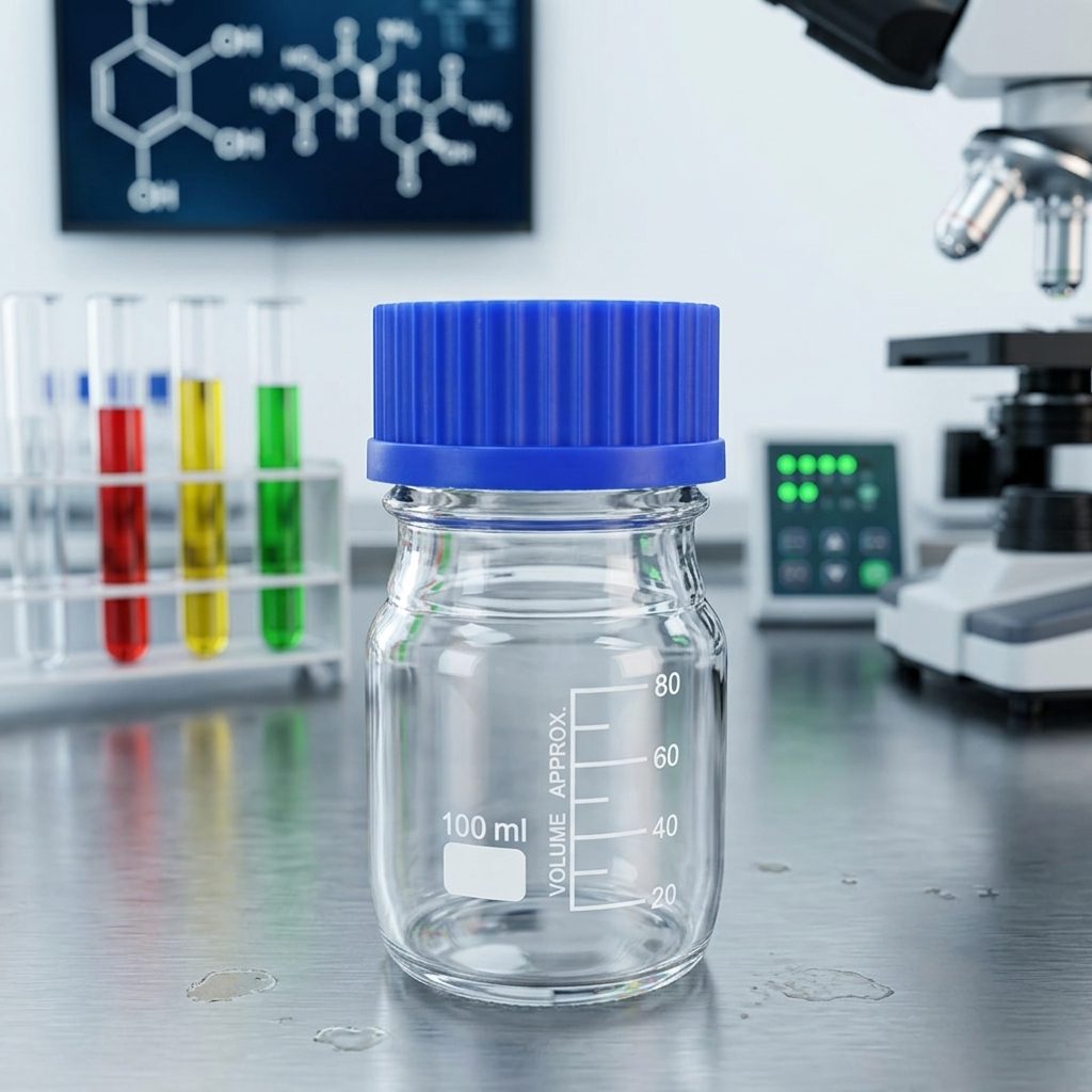 Lab Bottle Clear