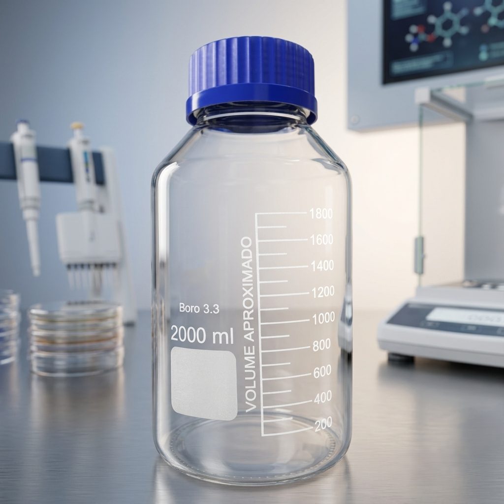 Lab Bottle Clear GL80