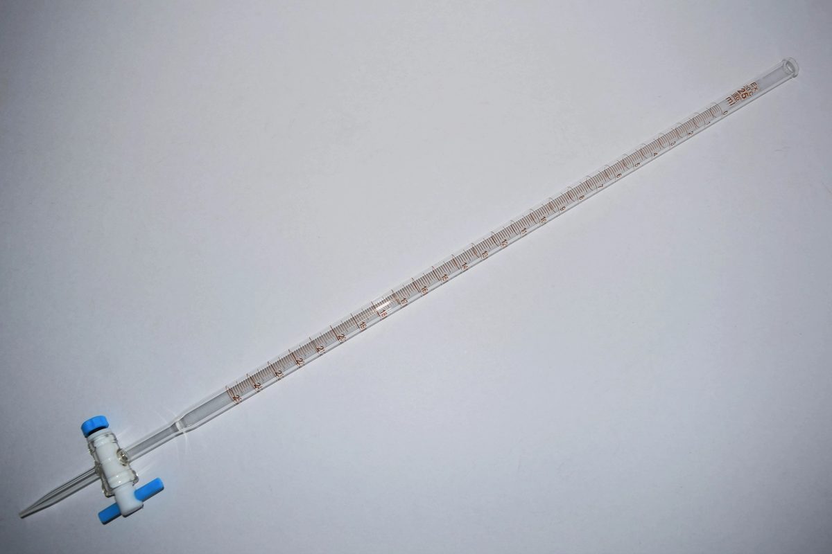 Burette with PTFE Stopcock